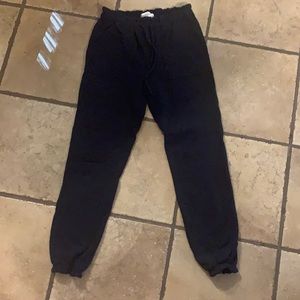 Abercrombie & Fitch black joggers